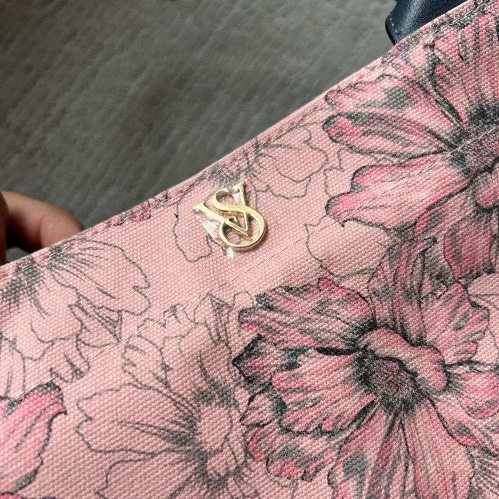Victoria’s Secret Canvas Floral Tote